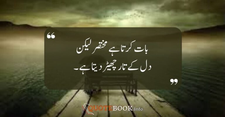 deep sad quotes in urdu