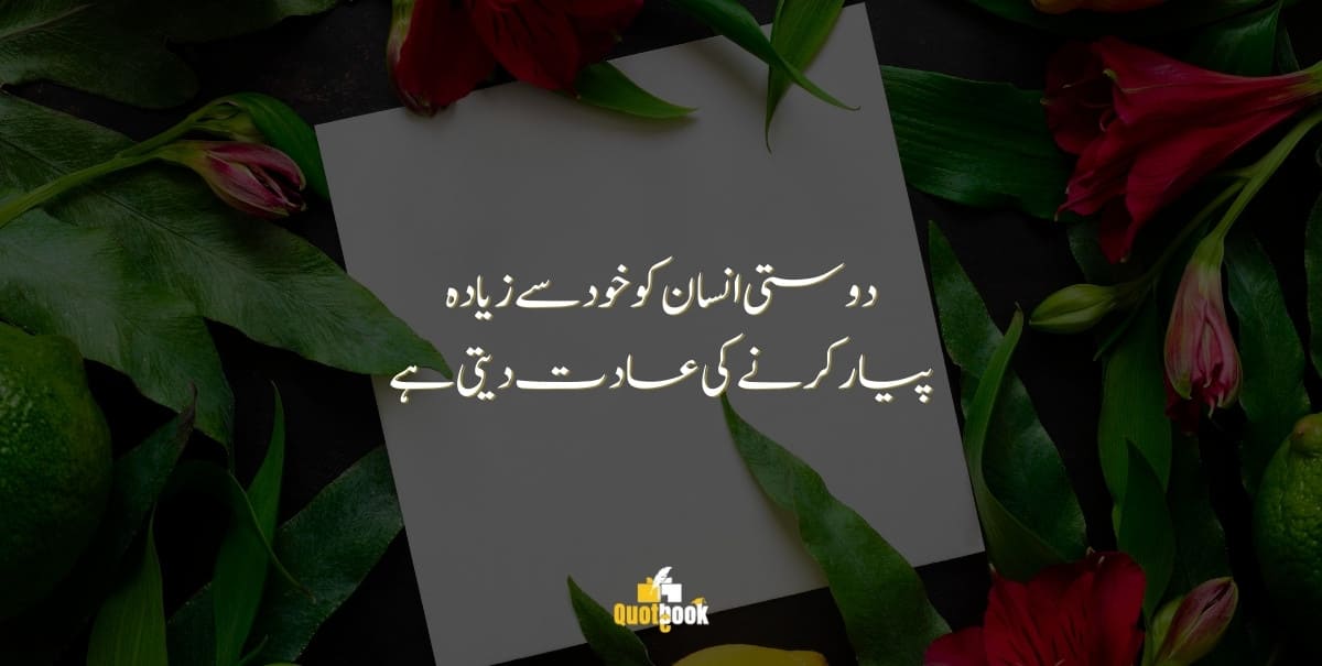 Short Friendship Quotes in Urdu 14