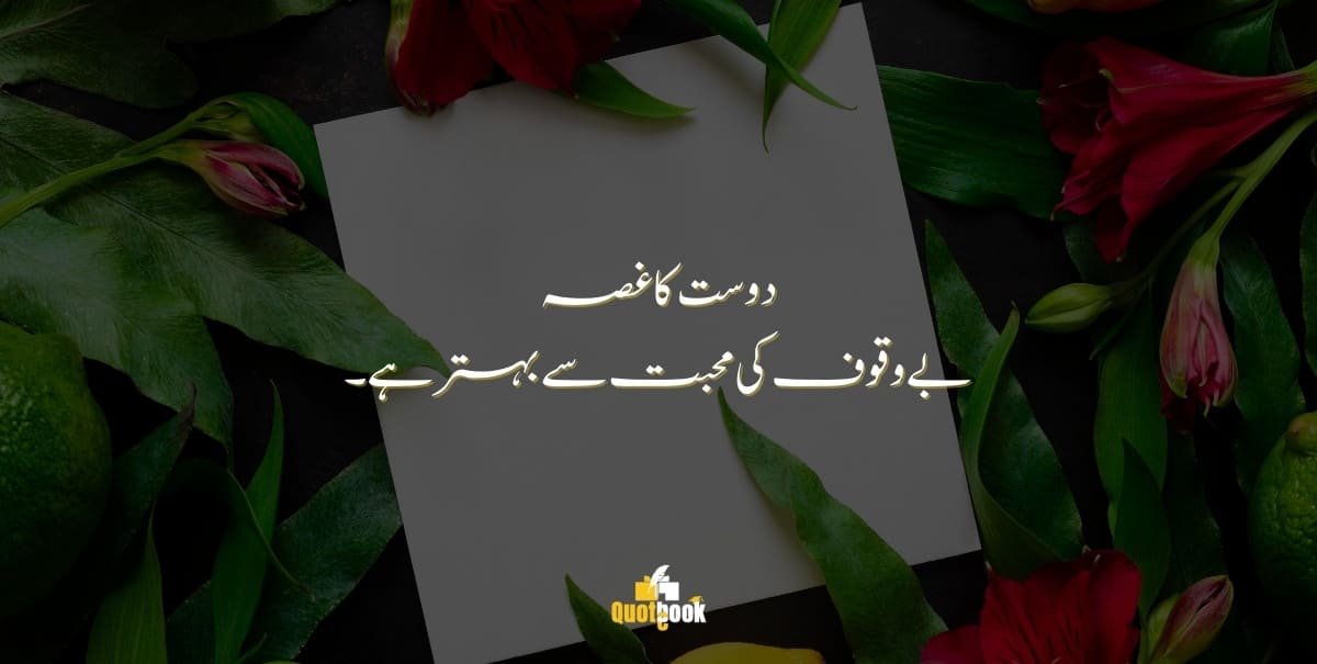 Short Friendship Quotes in Urdu 03