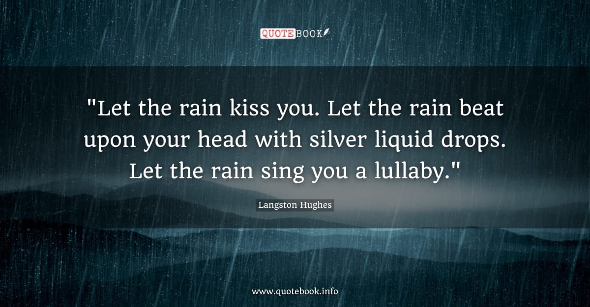 happy rain quotes