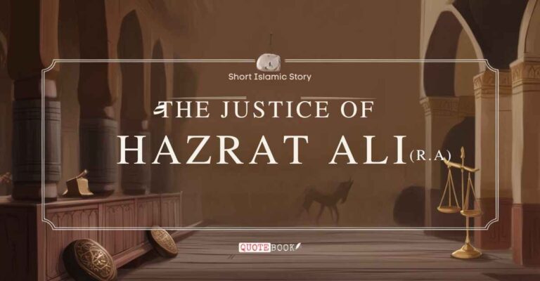 Short Islamic Story The Justice of Hazrat Ali (RA)